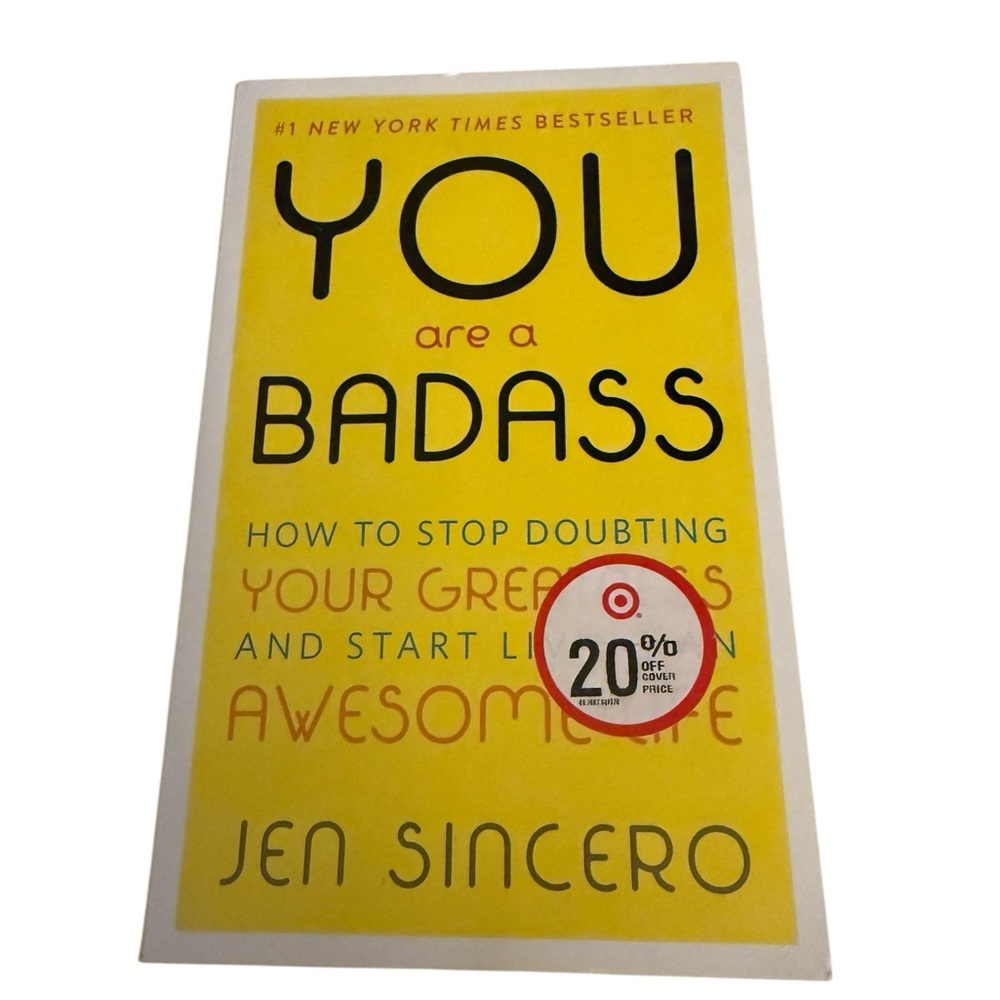 You Are a Badass Book by Jen Sincero